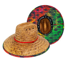 Load image into Gallery viewer, Straw Life Guard Hat