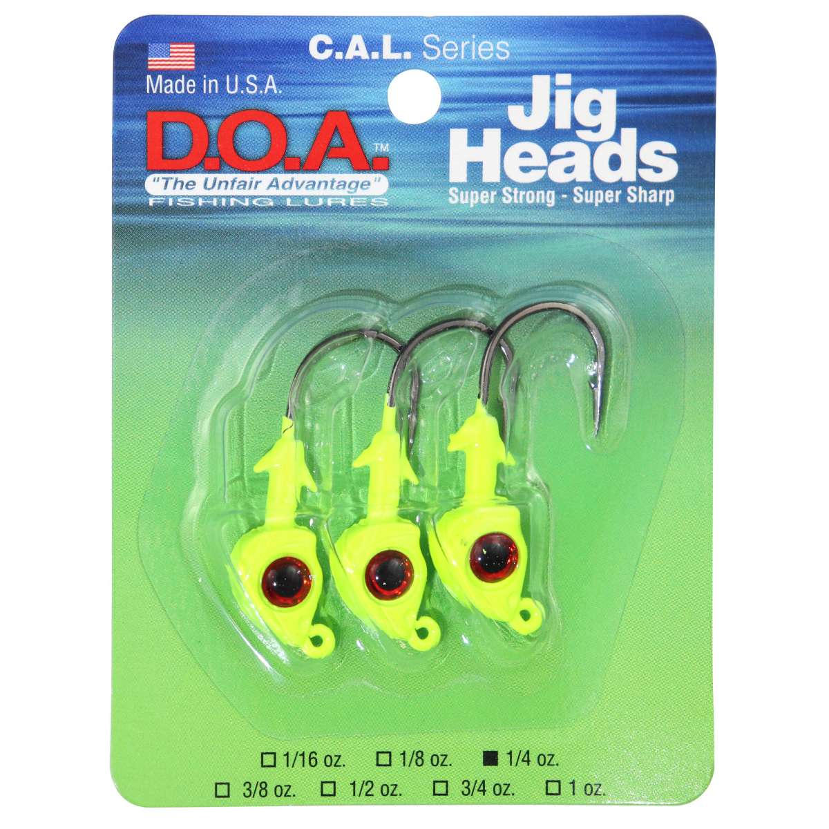 DOA CAL Series Jig Head – Hook and Arrow