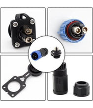 Load image into Gallery viewer, JNICON WATERPROOF TROLLING MOTOR PLUG & RECEPTACLE M25-2PIN (12/24/36/48 VOLTS)