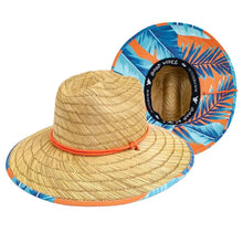 Load image into Gallery viewer, Straw Life Guard Hat