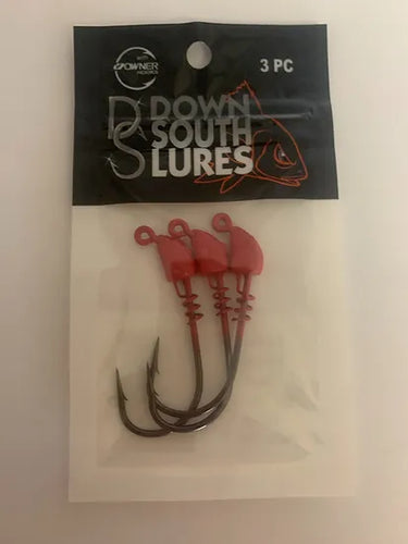 Venom Red Jig Head by Down South Lures