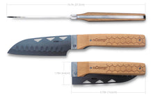 Load image into Gallery viewer, Folding Food Prep Knife | Premium Santoku