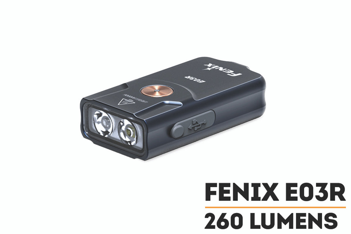 fenix eo3r flashlight FENIX E03R KEYCHAIN FLASHLIGHT – Hook and Arrow