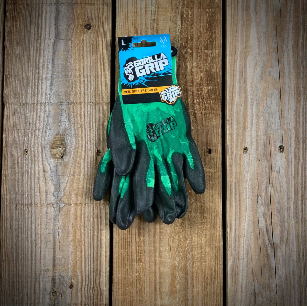 Gorilla Grip Veil Camo Fishing Gloves
