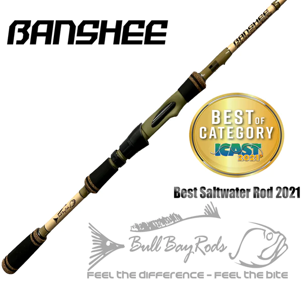 best loomis rod for spinning reels bay fishing Banshee Bull Bay Fishing Rods – Hook and Arrow