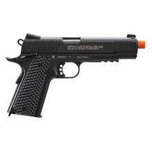 Load image into Gallery viewer, ELITE FORCE 1911 TAC - BLACK/DARK EARTH BROWN or Stainless airsoft pistols