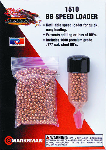 Marksman  BB Speedloader Loader and 1000 177 cal BBs