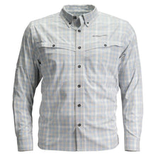 Load image into Gallery viewer, Whitewater Rapids Long Sleeve Fishing Plaid Shirt