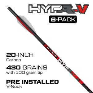 killer instinct  HYPR-V™ 20" CROSSBOW BOLTS