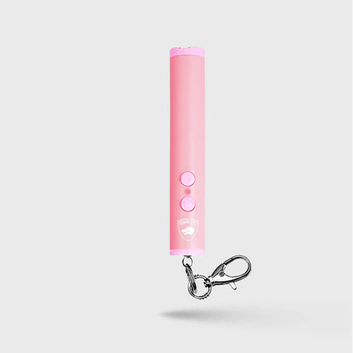 Compact Stun Gun with LED Flashlight & Keychain Clip | Enlight Mini