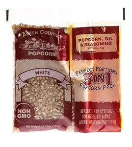 Amish Country Popcorn | All-In-One Kernel Popcorn Packs