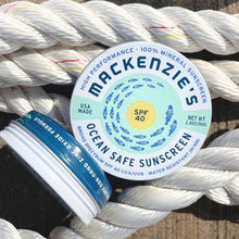 Load image into Gallery viewer, MacKenzie's Fisherman SPF 40 Ocean Safe Sunscreen Tin