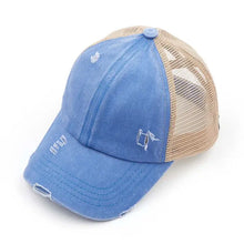 Load image into Gallery viewer, CC Pony Tail Caps with Patch or Without