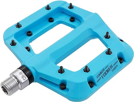 FOOKER MTB Pedals Mountain Bike Pedals 3 Bearing Non-Slip Lightweight Nylon Fiber for Kayak replacement Peddles