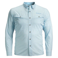 Load image into Gallery viewer, Whitewater Rapids Long Sleeve Fishing Plaid Shirt