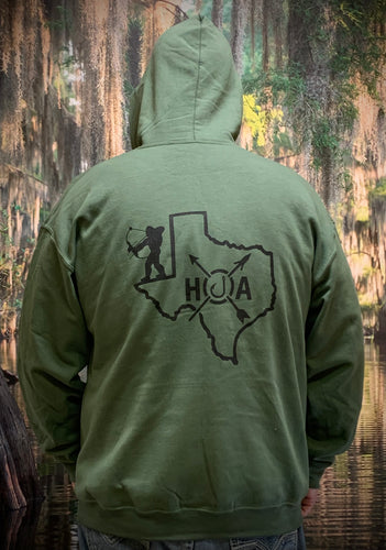 Hoodie w/texas bow