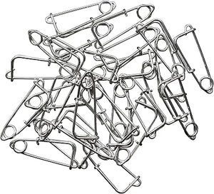 trotline clips stainless 10 in a pack