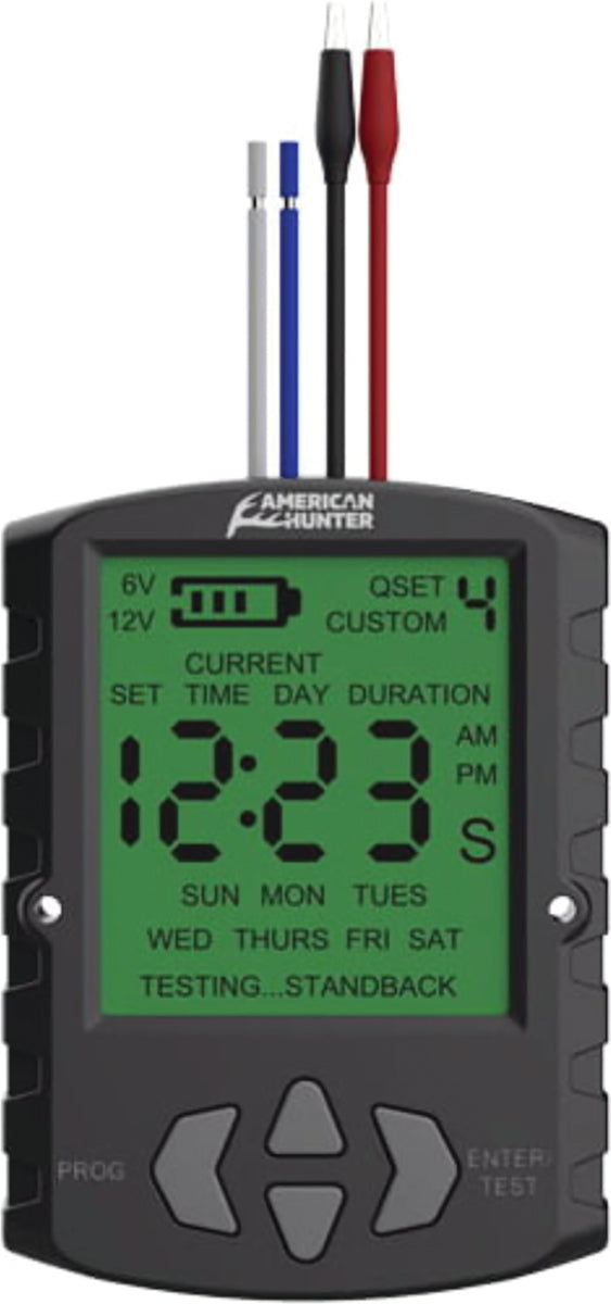 AMERICAN HUNTER FEEDER TIMER UNIVERSAL 6v/12v – Hook and Arrow