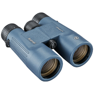 BUSHNELL 8X42MM H2O BINOCULAR - DARK BLUE ROOF WP/FP TWIST UP EYECUPS