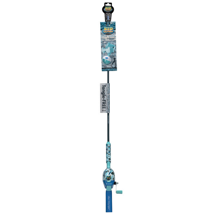 Kid Casters No Tangle Fishing Combo with Bobber, Practice Casting Plug – Hook and Arrow