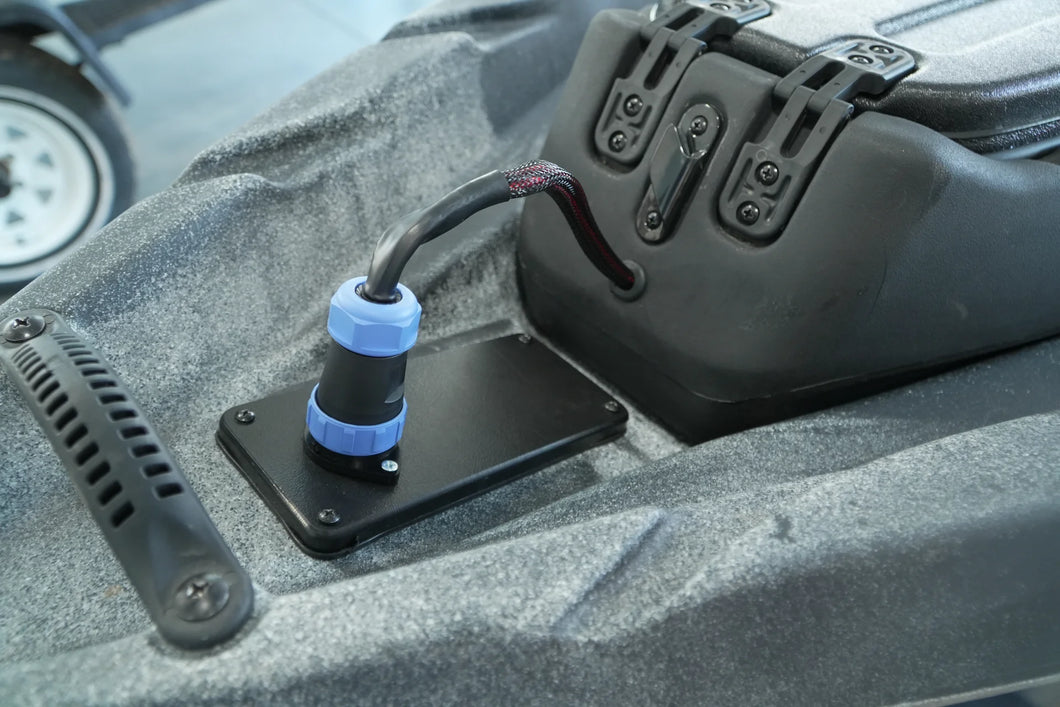 5 Circuit Heavy Duty, Waterproof, Quick Disconnect Kit - Panel Mount and Harness