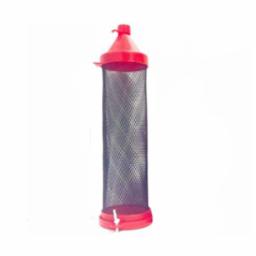 WIRE CRICKET TUBE 6in RED