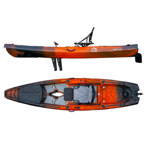 HOODOO IMPULSE 120 DUAL DRIVE KAYAK