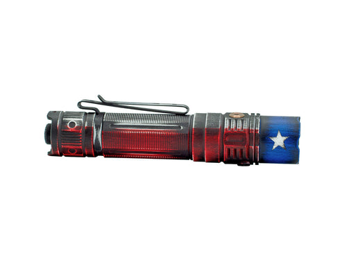 Fenix PD36Rv2 Texas Flag Cerakote