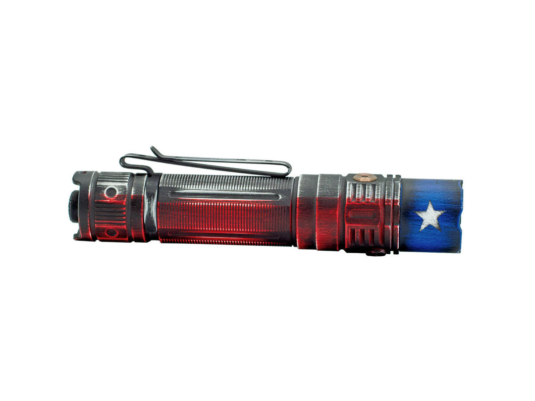 Fenix PD36Rv2 Texas Flag Cerakote