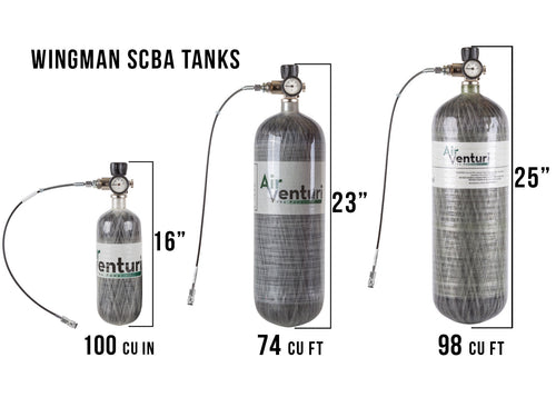 Carbon Fiber  High Pressure Air Tank