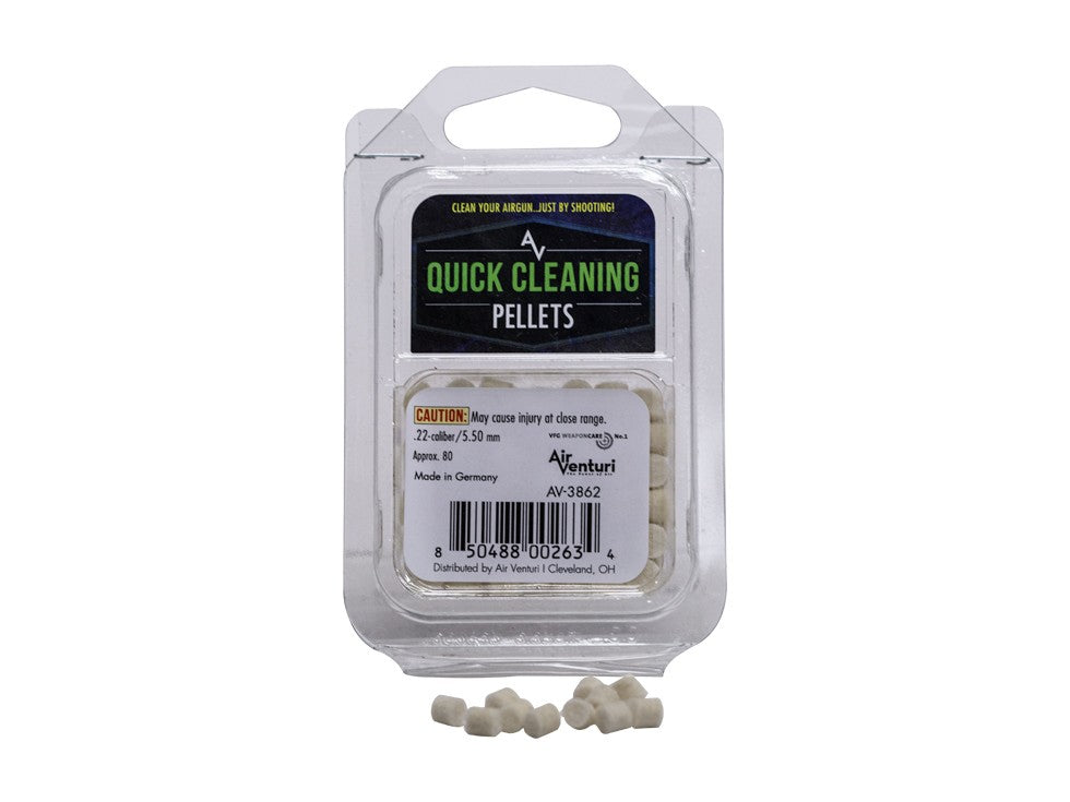 Air Venturi Quick Cleaning Pellets for .177 and .22 cal air riffles