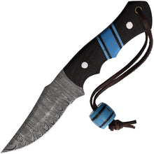 Load image into Gallery viewer, Fixed Blade Turq and Wood rr2591 or rr2592
