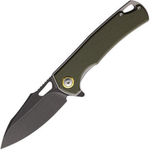 Load image into Gallery viewer, Linerlock Green Micarta rr2597