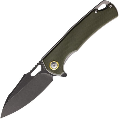 Linerlock Green Micarta rr2597