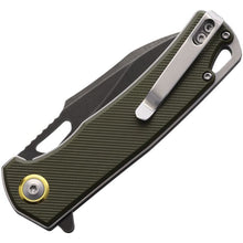 Load image into Gallery viewer, Linerlock Green Micarta rr2597