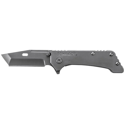 SCHRADE FRAME LOCK FOLDING KN1FE TANTO BLADE STEEL HANDLE