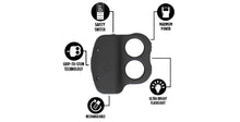 Load image into Gallery viewer, Stun Gun Knuckle IDO2 with Flashlight | 110 Lumen w/ Rubberized Grip