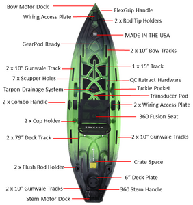 Nucanoe The Unlimited w/ 360 Fusion Seat