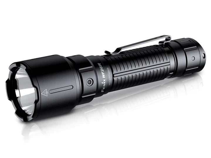 fenix flashlight charging FENIX WF26R RECHARGEABLE FLASHLIGHT WITH CHARGING DOCK – Hook and Arrow