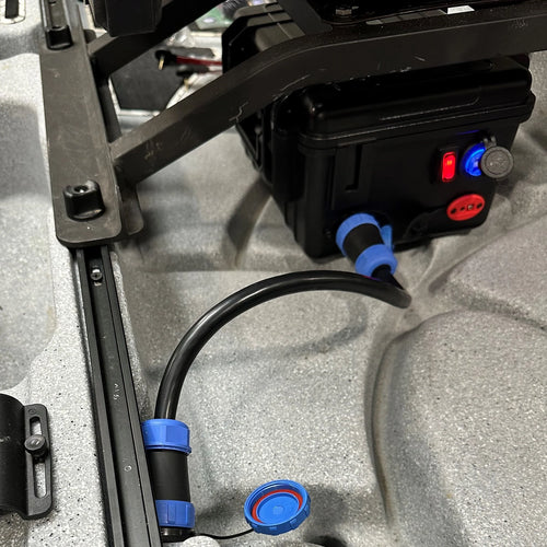 5 Circuit Heavy Duty, Waterproof, Quick Disconnect Jumper Kit - Panel Mount and Dual Plug Jumper Harness