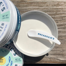 Load image into Gallery viewer, MacKenzie's Fisherman SPF 40 Ocean Safe Sunscreen Tin