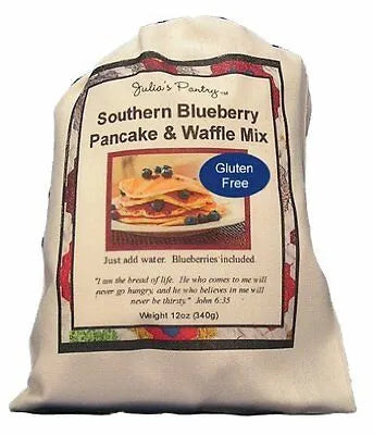Blueberry Pancake Mix with Real Blueberries, Gluten Free