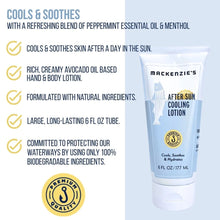 Load image into Gallery viewer, Mackenzie's Fisherman After Sun Cooling Lotion- 6 Fl oz