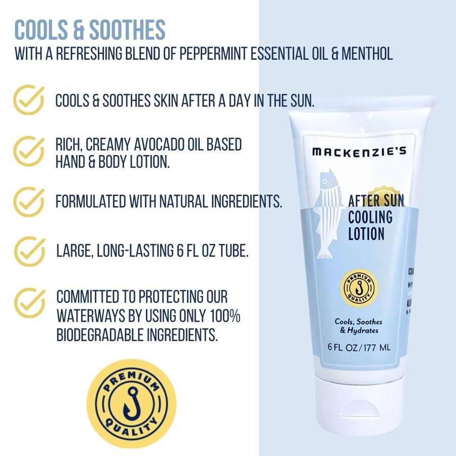 Mackenzie's Fisherman After Sun Cooling Lotion- 6 Fl oz – Hook and Arrow