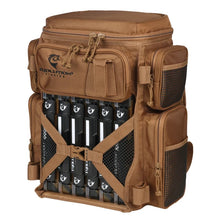 Load image into Gallery viewer, Drift Series 3600 Tackle Backpack with Rod Holders &amp; QuikLatch Trays