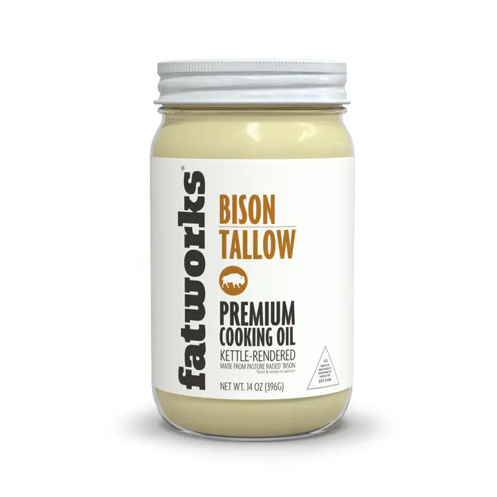 Grass Fed Bison Tallow