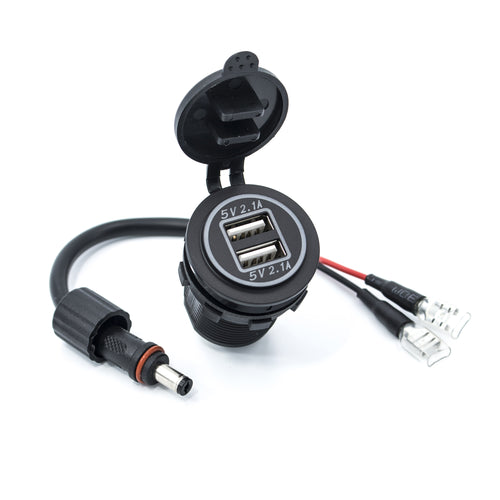 FPV-POWER DASH MOUNTED 2.1AMP USB DUAL PORT