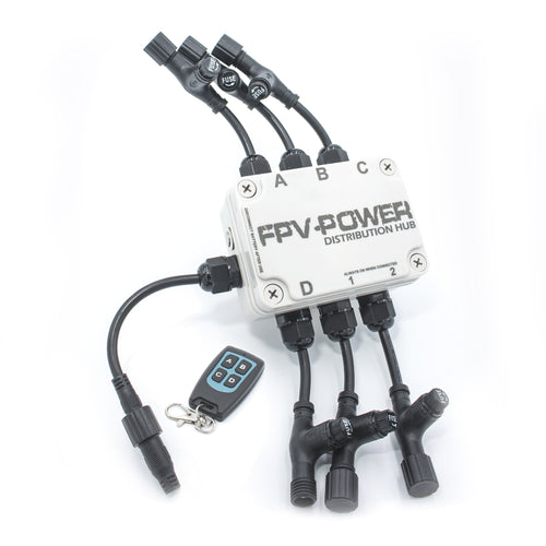 FPV-POWER DISTRIBUTION HUB FOR PLUG & PLAY WIRING
