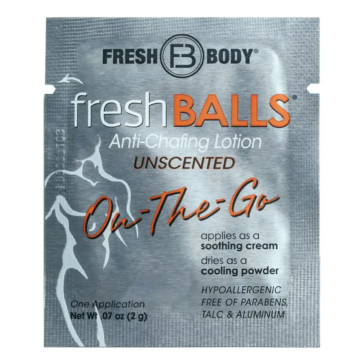 Fresh Balls On the Go Anti-Chafing Deodorant Lotion