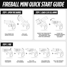Load image into Gallery viewer, FireBall Mini, .50 Caliber CO₂ Compact Pepper Launcher